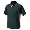 thumbnail image 1 of Charles River Men's Color Blocked Wicking Polo in Forest/White M | 3810, 1 of 2