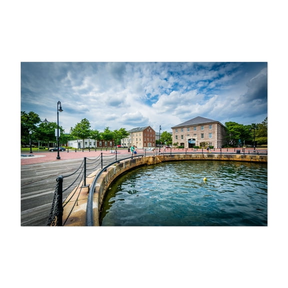 The Charles River Waterfront - Boston Massachusetts Photography Harbor Architecture Coast Scenic City Travel Poster Unframed Wall Art Print 32 x 48 inches
