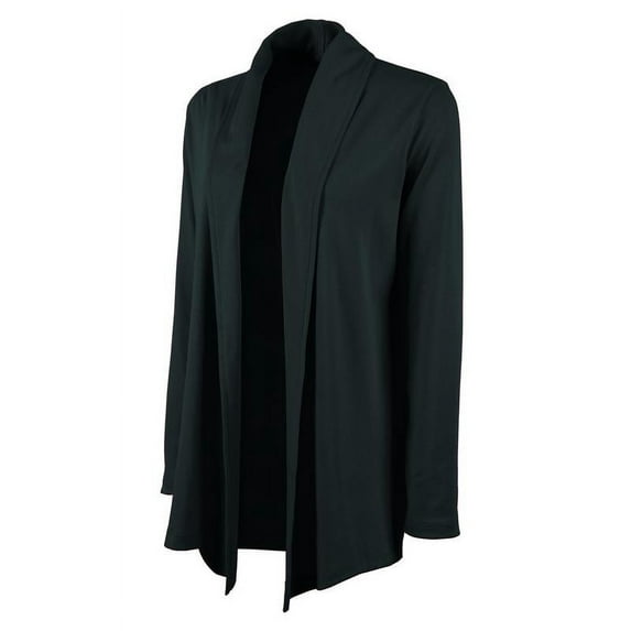 Charles River Apparel 5555 Women's Cardigan Wrap-Black-S