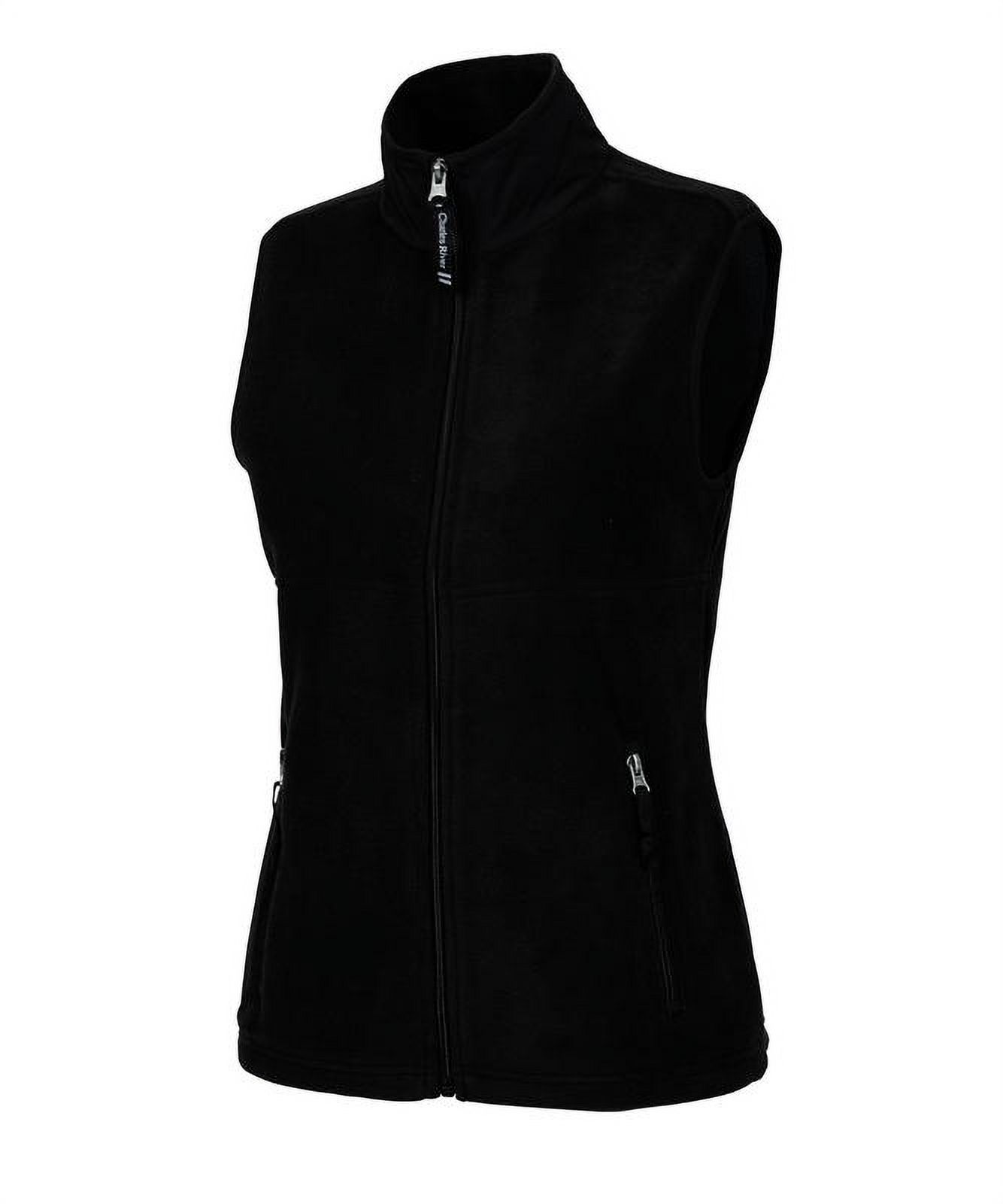 Charles River Women's Ridgeline Fleece Vest in Black XL 5603