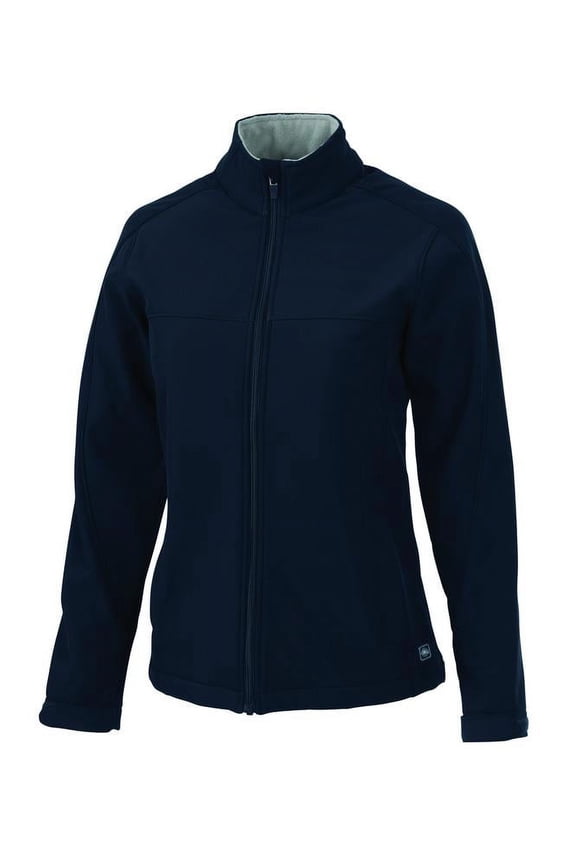 Apparel 5718 Women's Classic Soft Shell Jacket-Navy-S