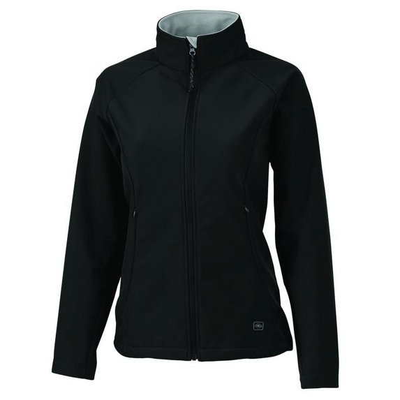 Charles River Apparel 5916 Women's Ultima Soft Shell Jacket-Black-3XL