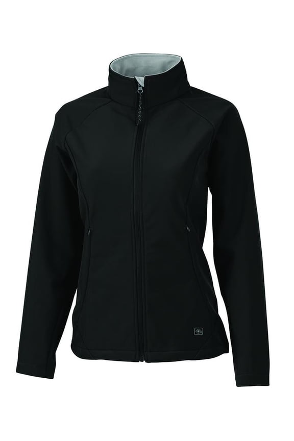 Apparel 5916 Women's Ultima Soft Shell Jacket-Black-S