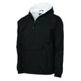 thumbnail image 1 of Charles River Youth Classic Solid Pullover in Black M | 8905, 1 of 2