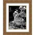 thumbnail image 1 of Charles Robinson 2x Matted 20x24 Gold Ornate Framed Art Print 'The Lady of Shalott', 1 of 2
