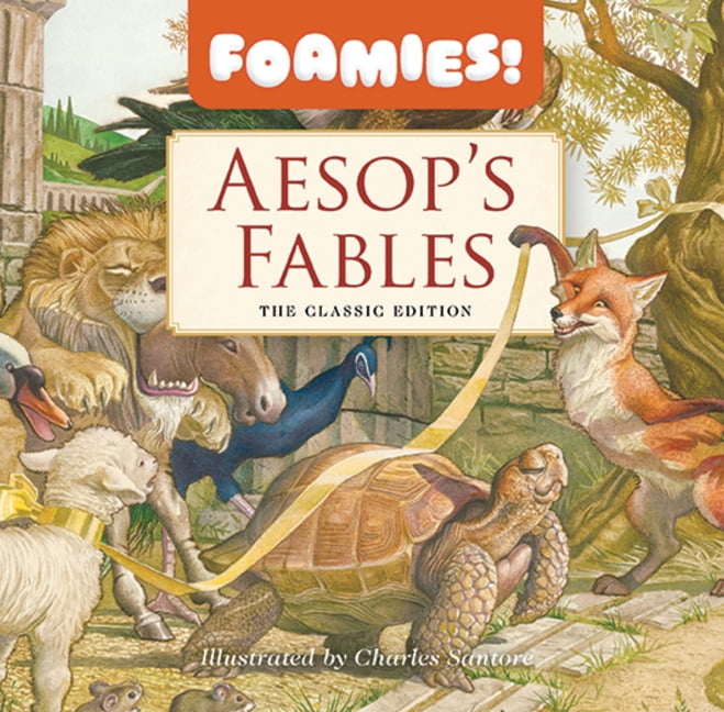 Charles Santore Children's Classics Aesop's Fables Bath Book: Foamies, (Paperback)