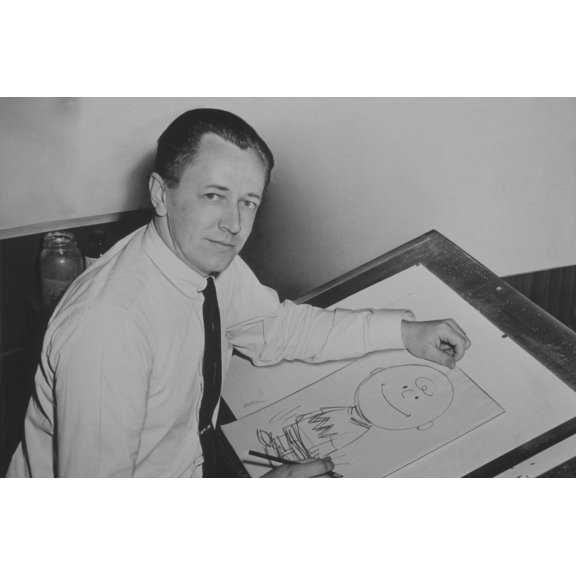 Charles Schulz History Poster Print