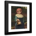 thumbnail image 1 of Charles Sillem Lidderdale 11x14 Black Modern Framed Museum Art Print Titled - The Broken Pitcher (1875), 1 of 5
