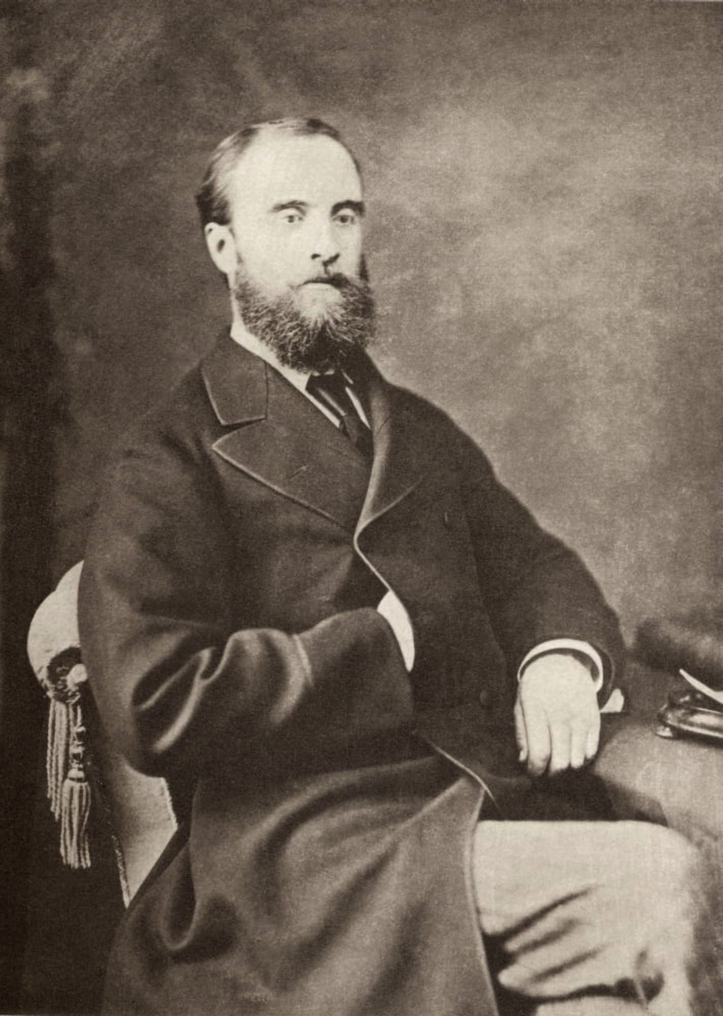 Charles Stewart Parnell 1846 Canvas Art - Ken Welsh Design Pics (24 x 34)