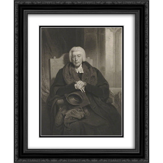 Charles Turner 2x Matted 20x24 Black Ornate Framed Art Print 'Cyril Jackson '