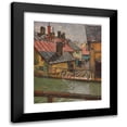 thumbnail image 1 of Charles Vetter 12x14 Black Modern Framed Museum Art Print Titled - At the Auer Muhlbach in Munich (1917.), 1 of 5