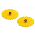 thumbnail image 1 of Charles Viancin Silicone Drink Covers | Sunflower (Set of 2), 1 of 3