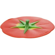 Charles Viancin Silicone Tomato Airtight Lid/Cover, 4-Inch, Red