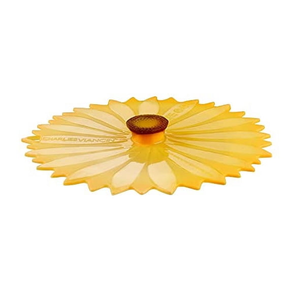 Charles Viancin Sunflower Lid 23cm, 23 (10 Slim), Yellow