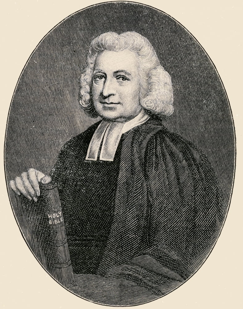 Charles Wesley 1707-1788 English Clergyman Poet And Hymn Writer Canvas Art - Ken Welsh Design Pics (13 x 17)