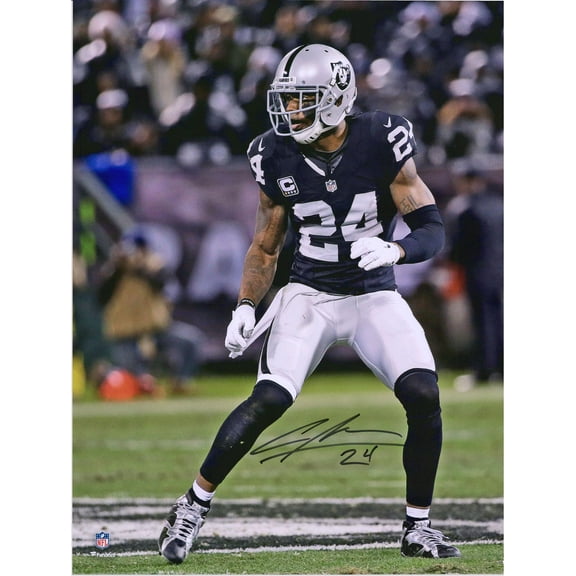Charles Woodson Oakland Raiders Autographed 16" x 20" Stance Photograph - Fanatics Authentic Certified