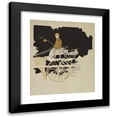 thumbnail image 1 of Charles Wright 20x23 Black Modern Framed Museum Art Print Titled - Man Driving a Carriage (1895 - 1896), 1 of 5