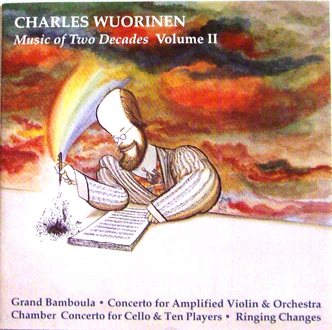 Charles Wuorinen: Music of Two Decades, Vol. 2 (CD) by Fred Sherry (cello), Light Fantastic Players, New Jersey Percussion Ensemble, Paul Zukofsky (violin);...