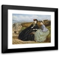 thumbnail image 1 of Charles Wynne Nicholls 24x20 Black Modern Framed Museum Art Print Titled - A Seaside Romance, 1 of 5