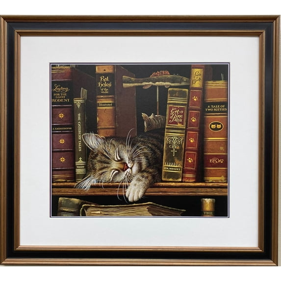 Charles Wysocki "Frederick the Literate -Detail" New CUSTOM FRAMED Art Americana Generic