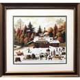 thumbnail image 1 of Charles Wysocki "Vermont Rock Maple Tree Tappers" New CUSTOM FRAMED Art Generic, 1 of 3