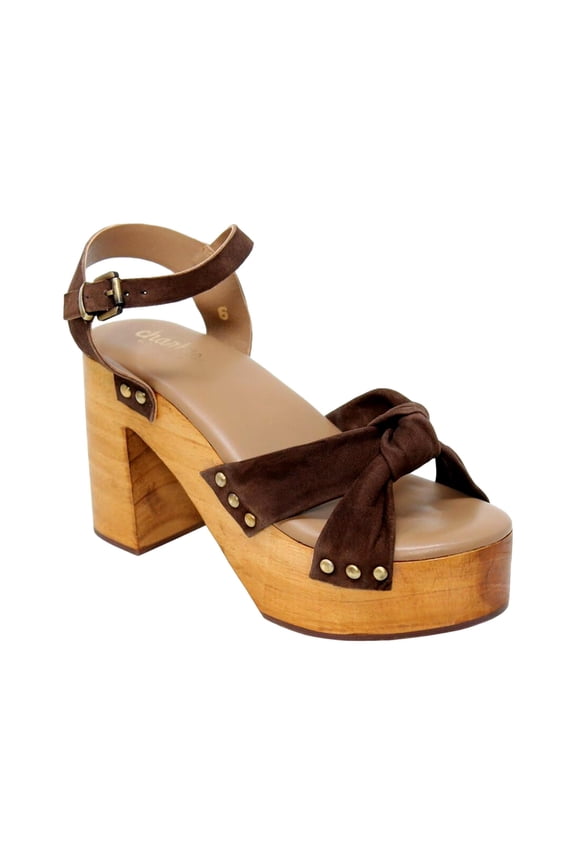 Uniform Platform Cognac 2D22S084-241 Women's Size 8