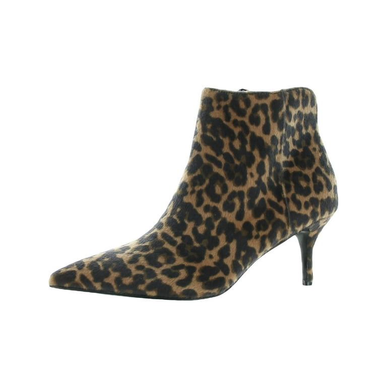 Charles david leopard booties clearance
