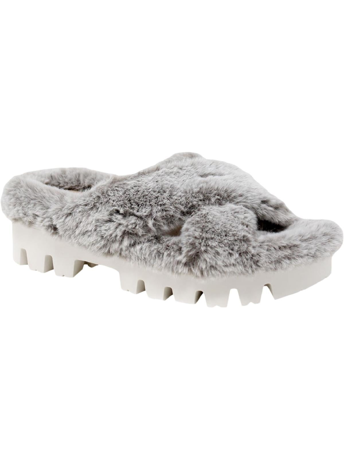 Charles by Charles David Zealous Women s Faux Fur Criss Cross Open