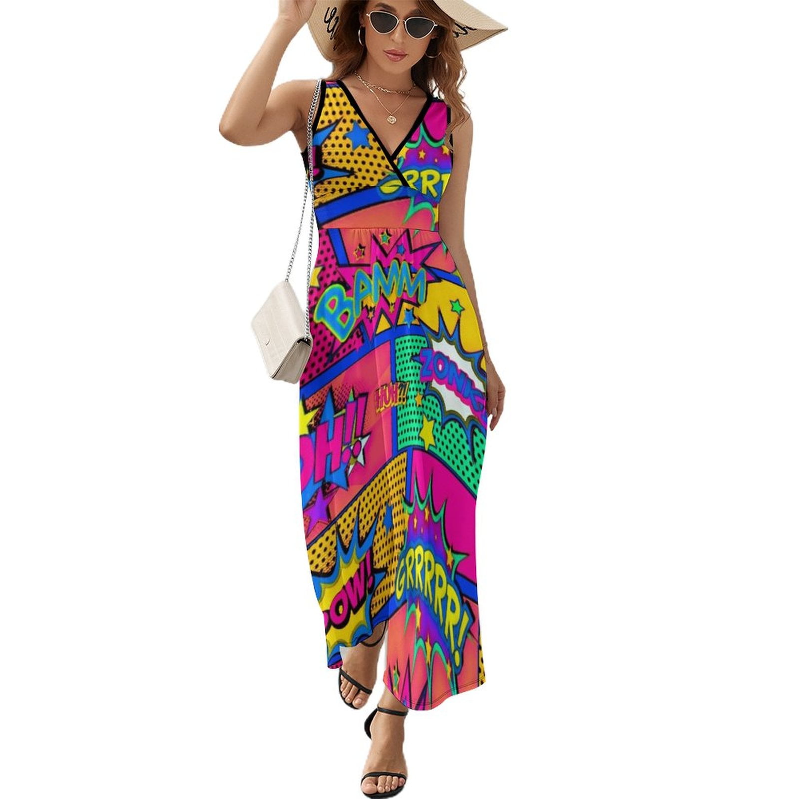 Charleston Glory Sleeveless Dress summer dress woman 2024 trendy prom