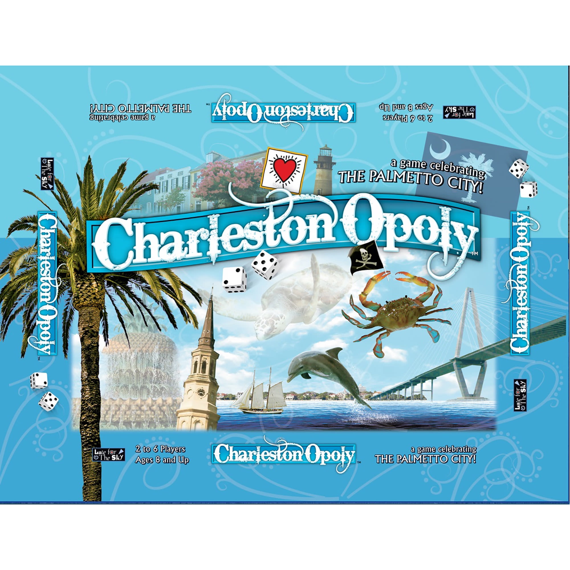 Charleston-Opoly City Themed Family Board Game, 2-6 Players