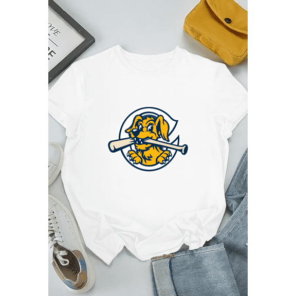 Charleston River Dog Minor League Baseball Fan Art Unisex T-Shirt V91002 up to Size 5XL