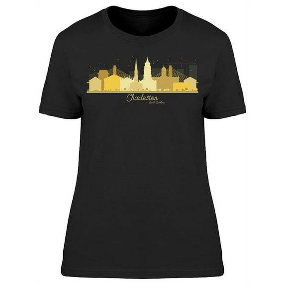 Charleston Skyline T-Shirt Women -Image by Shutterstock, Female Large