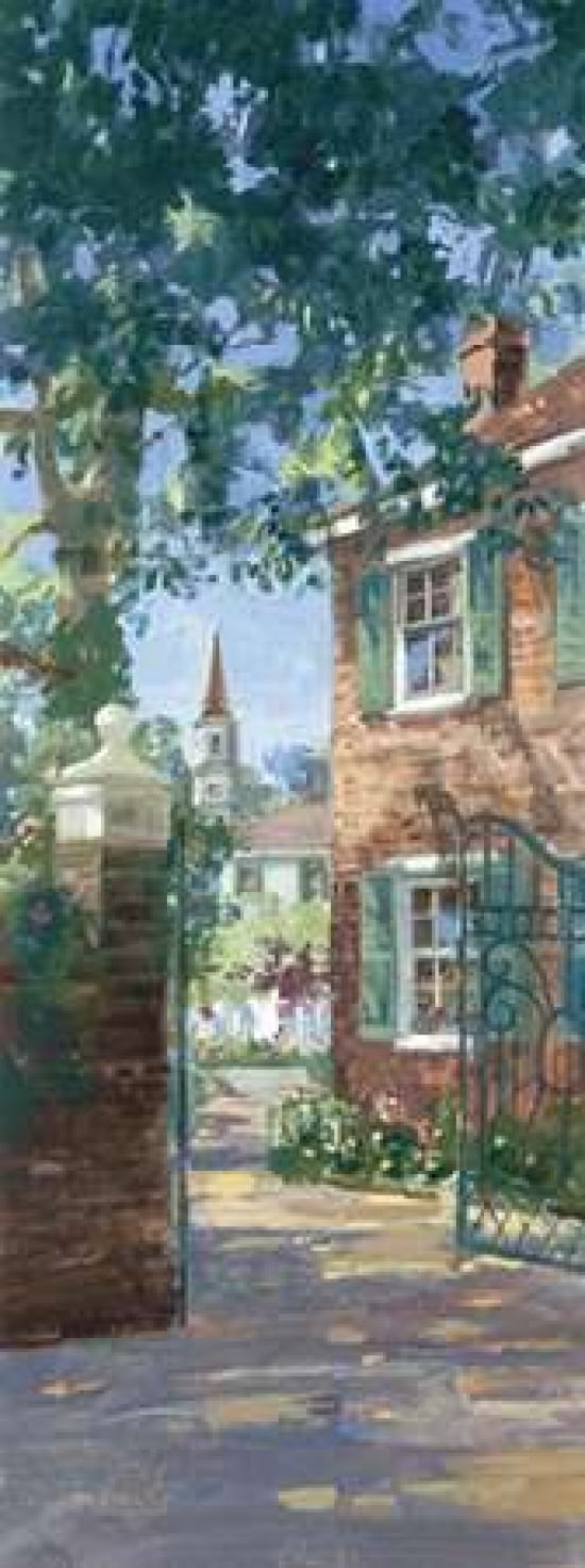 Charleston View Canvas Art - Benecke (24 x 48)