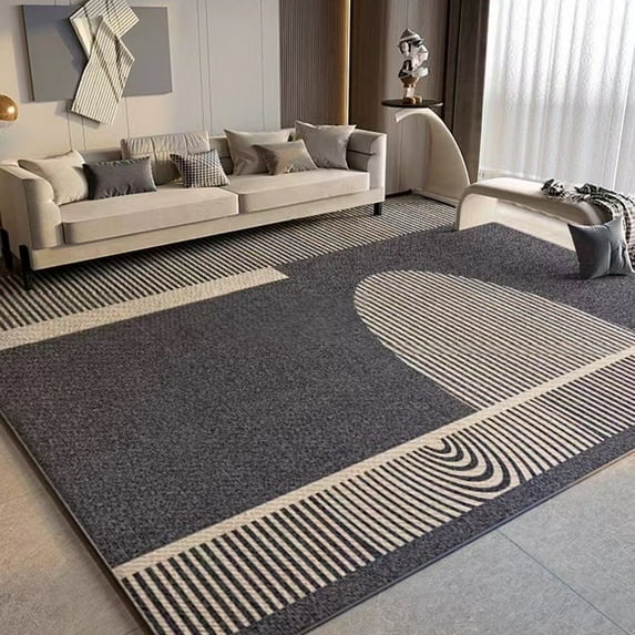 Charleston Vintage Filigree Textured Weave Indoor Outdoor Area Rug Classic Coastal Easy Cleaning Bedroom Kitchen Backyard Patio Non Shedding