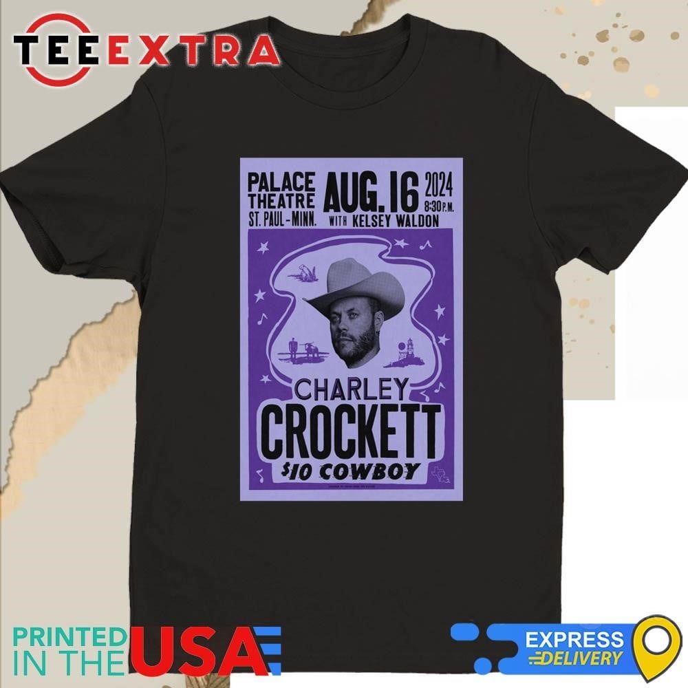 Charley Crockett In St Paul Mn On August 16 2024 Shirt