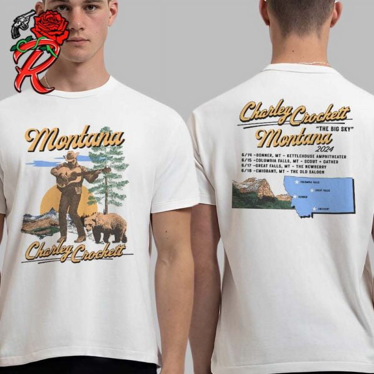 Charley Crockett Montana 2024 The Big Sky Limited Edition Print Unisex
