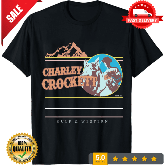 Charley Crockett Mountain Country Music Shirt Black Unisex S-5XL 1K0332, NEW TRENDING ITEM-TH70573