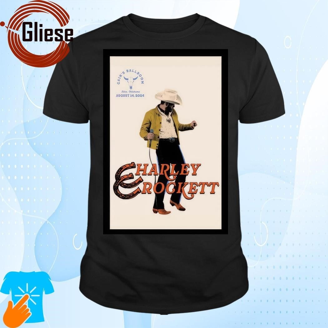 Charley Crockett Tour In Tulsa Ok On Aug 14 2024 Shirt