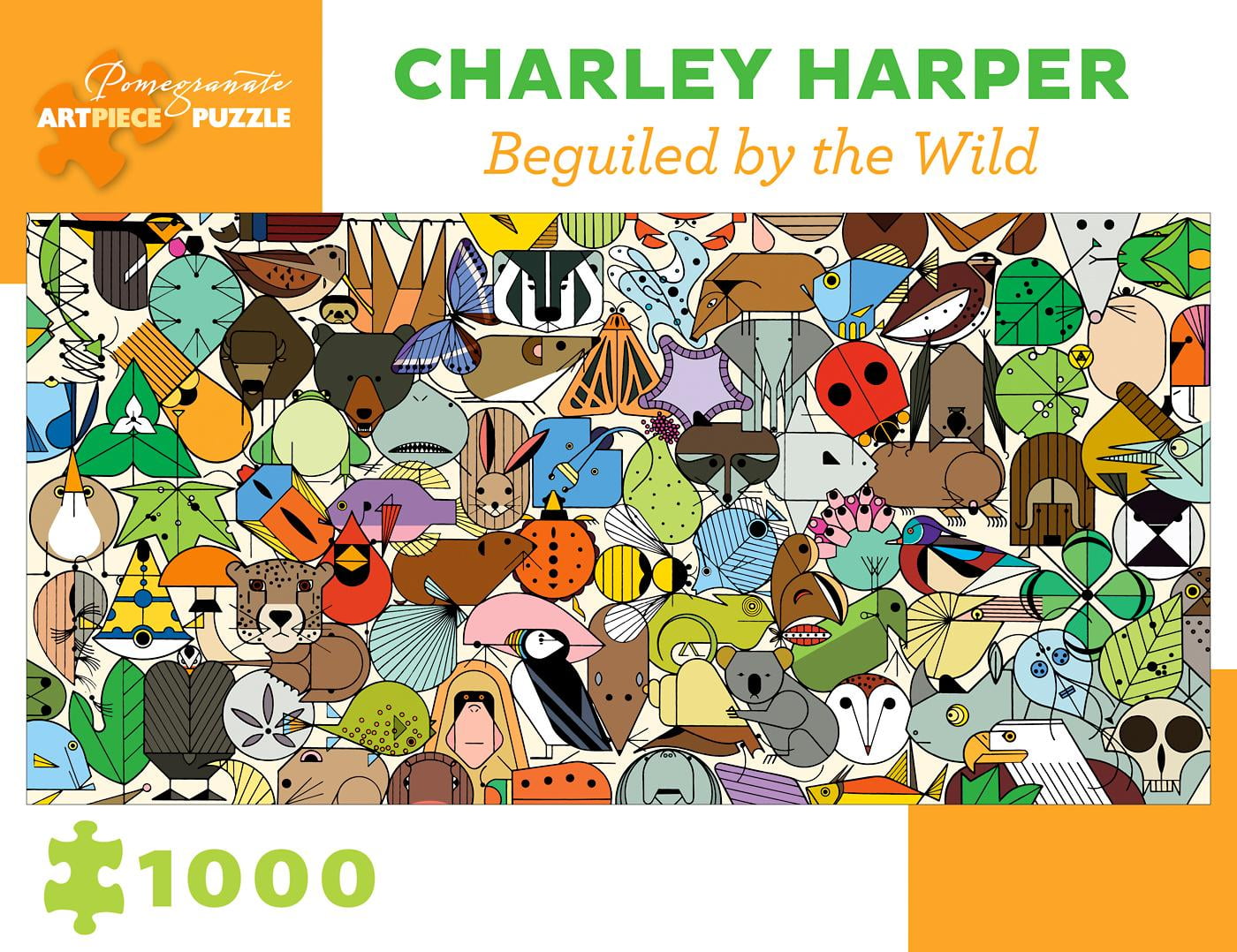 Charley Harper: Beguiled by Wild 1000-Piece Jigsaw Puzzle (Other)