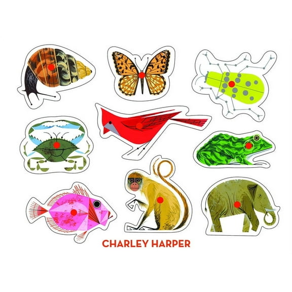 Charley Harper Classic Wooden Peg Puzzle (Other)