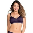thumbnail image 1 of Charley M Women'S Maternity Buddy Moulded Seamfree Bra, Purple, M/L, 1 of 6