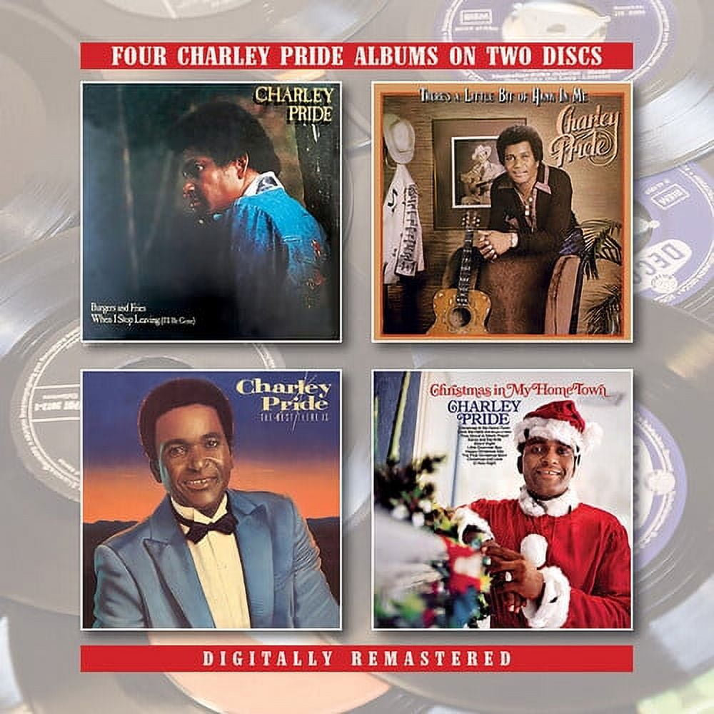 Charley Pride - Burgers & Fries / When I Stop Leaving (I'll Be Gone) / There's ALittle Bit Of Hank In Me / The Best There Is / Christmas In My HomeTown + Bonus Tracks - Music & Performance - CD