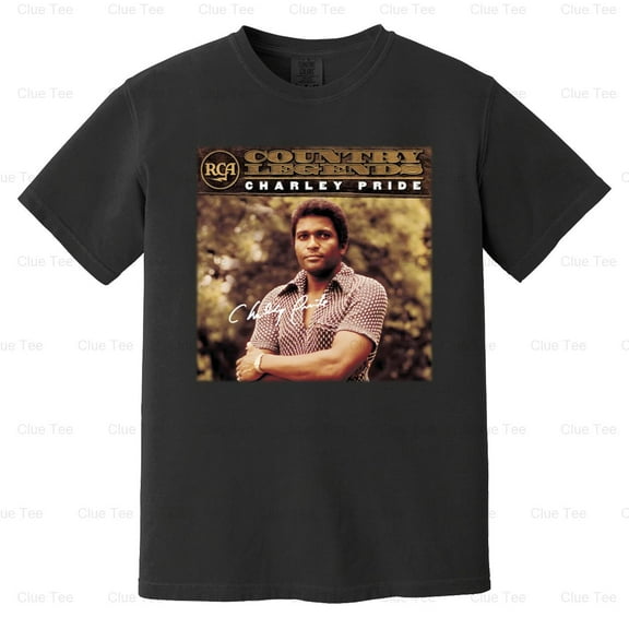Charley Pride Country Music Legend Fan Collection V41364 Comfort Color T-Shirt for Unisex, up to 4XL