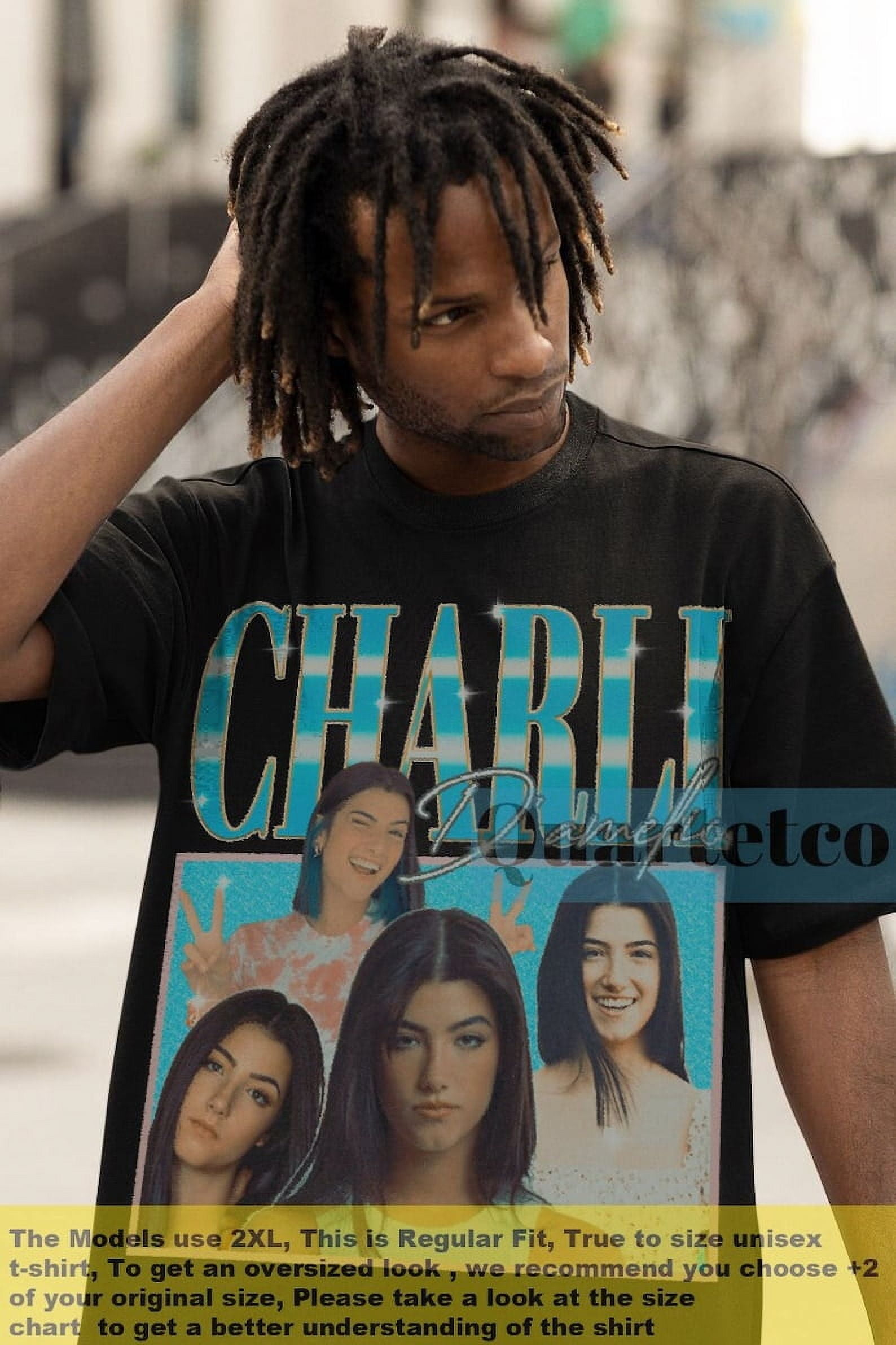 Charli DAmelio, Charli DAmelio Shirt, Vintage Charli DAmelio Tshirt