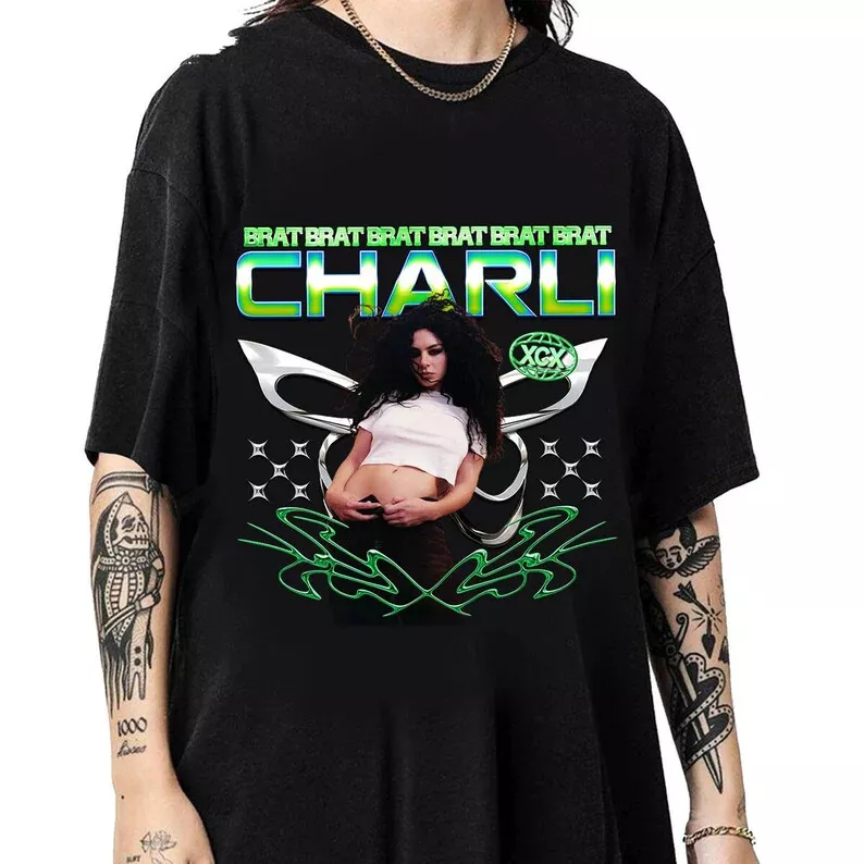 Charli XCX Brat Album TShirt Charli XCX 2024 Shirt