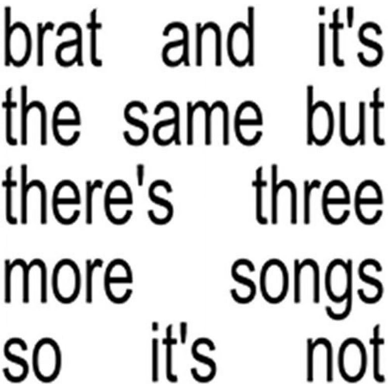 Charli XCX / Brat And It's EU盤２枚組LP 未開封 Charli XCX / Brat And It's EU盤2枚組LP 未開封 Charli XCX Brat
