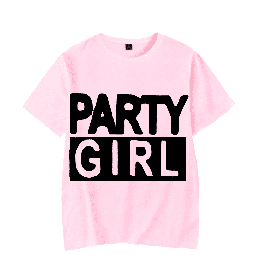 Charli XCX Merch TShirt Brat Tour Party Girl Merch T Shirt Casual