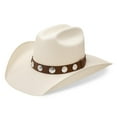 thumbnail image 1 of Charlie 1 Horse C1H x Lainey Wilson Hang Tight Honey Straw Cowgirl Hat US, Alpha, Large, Natural, 1 of 7