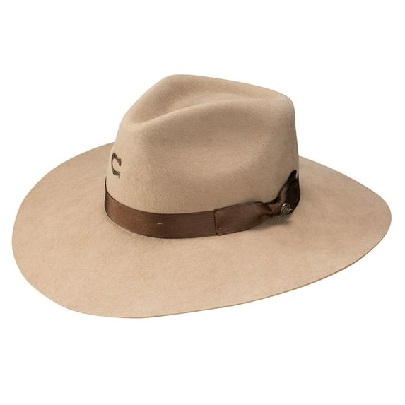 Charlie 1 Horse Hats Womens CWHIWA-403679 C1H Highway 3 3/4 Brim Wool Fashion Hat S Sand