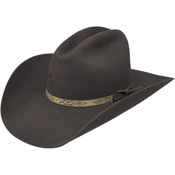 Charlie 1 Horse Women's High Desert Wool Felt Western Hat (Granite, 7 3/8)
